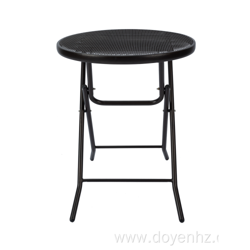 Round Mesh Table and Mesh Chairs